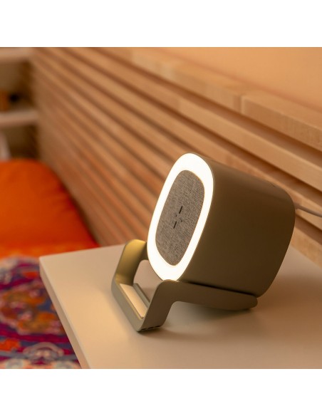 Haut-Parleur Chargeur Sans-fil avec LED Souwis InnovaGoods