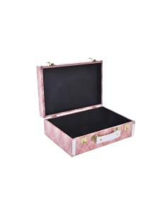 Set de boîtes décoratives DKD Home Decor Toile Bois (40 x 31 x 15 cm) 2