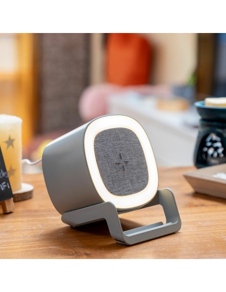 Haut-Parleur Chargeur Sans-fil avec LED Souwis InnovaGoods