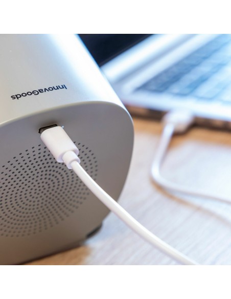 Haut-Parleur Chargeur Sans-fil avec LED Souwis InnovaGoods