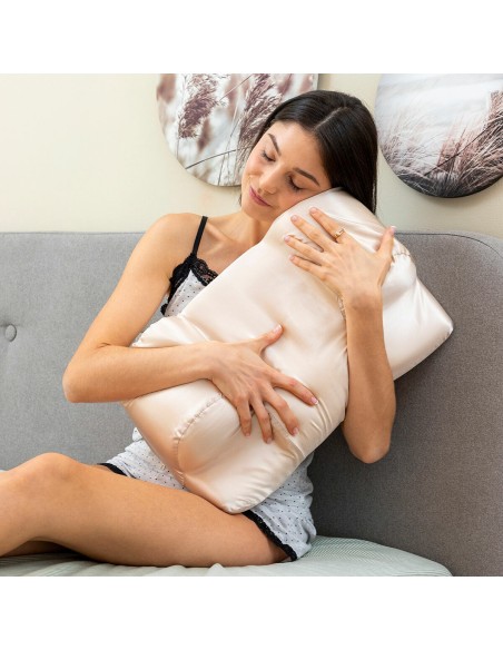 Oreiller Cervical Anti-Rides avec Housse en Satin Youthlow InnovaGoods