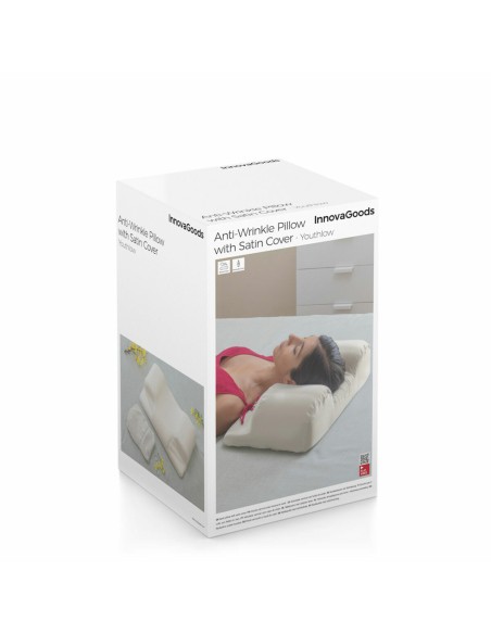 Oreiller Cervical Anti-Rides avec Housse en Satin Youthlow InnovaGoods