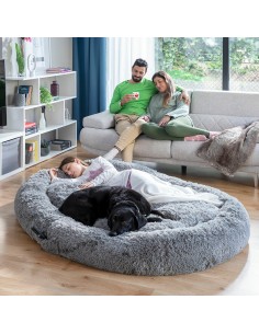 Lit de Chien pour Humains  Human Dog Bed XXL InnovaGoods Grey