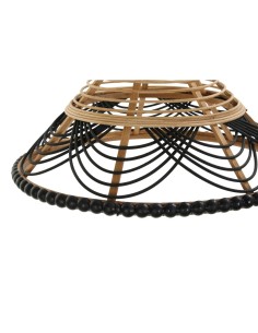 Suspension DKD Home Decor Rotin Bicolore 50 W (41 x 41 x 21 cm) 2
