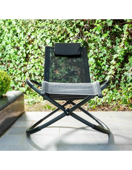Chaise Longue Pliante à Bascule Orbitale Rockorb InnovaGoods