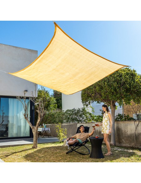 Voile d’Ombrage Rectangulaire Shazail InnovaGoods 2 x 3 m