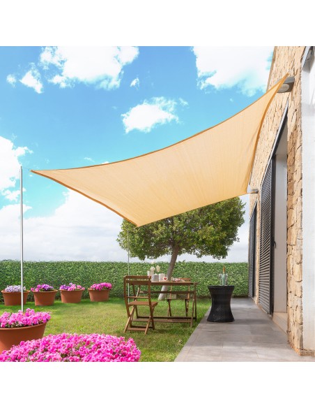 Voile d’Ombrage Rectangulaire Shazail InnovaGoods 2 x 3 m