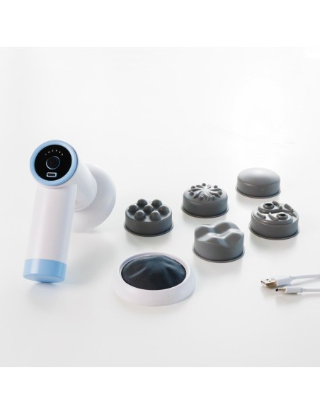 Pistolet de Massage Anticellulite Rechargeable 6 en 1 CellyGun InnovaGoods