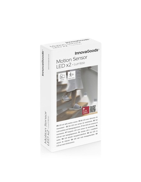 Lampe LED avec Capteur de Mouvement Lumtoo InnovaGoods 2 Unités