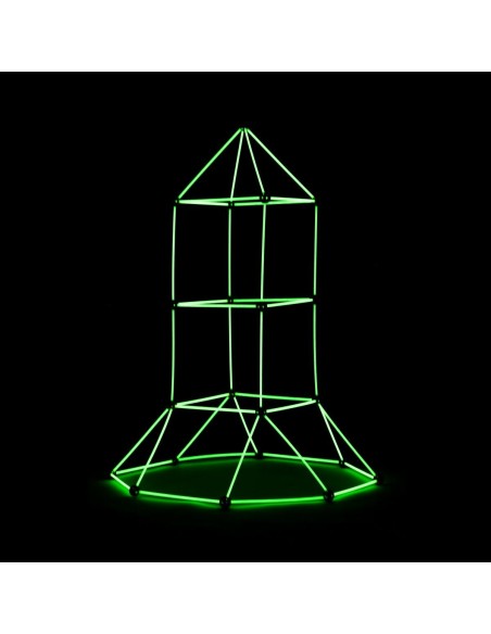 Kit de Construction de Fort pour Enfants Archikitt InnovaGoods 85 Pièces