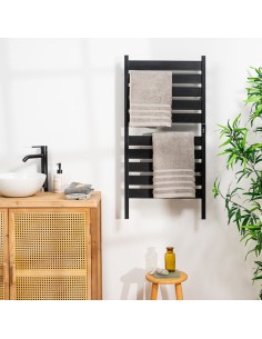 Porte-serviettes électrique pour mur ou sol Towarall InnovaGoods 10 Barres