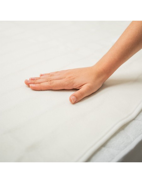Surmatelas Chauffant Électrique Simple Krewarm InnovaGoods 60 W 80 x 150 cm Blanc