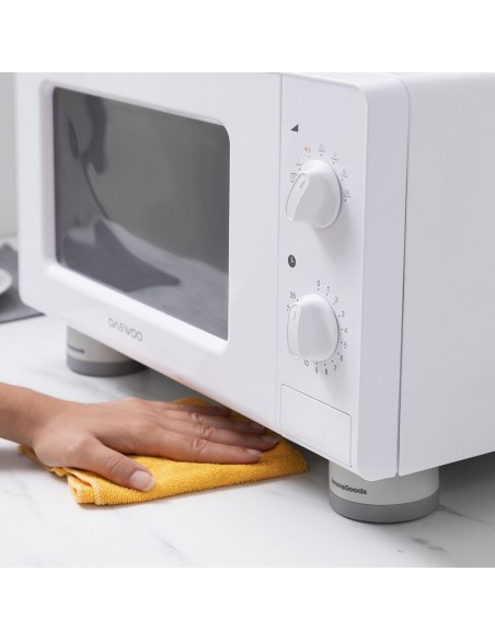 Jeu de Pieds Anti-vibrations Empilables Novib InnovaGoods 4 Unités