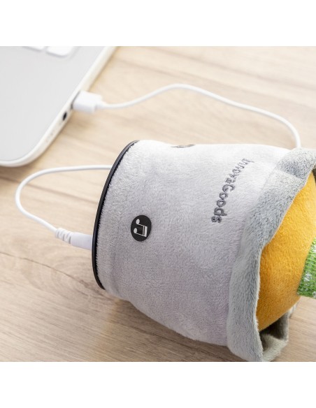 Cactus Dansant et Parlant Rechargeable avec Musique et LED Multicolore Cacxi InnovaGoods