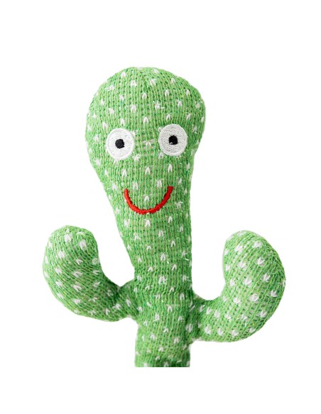 Cactus Dansant et Parlant Rechargeable avec Musique et LED Multicolore Cacxi InnovaGoods