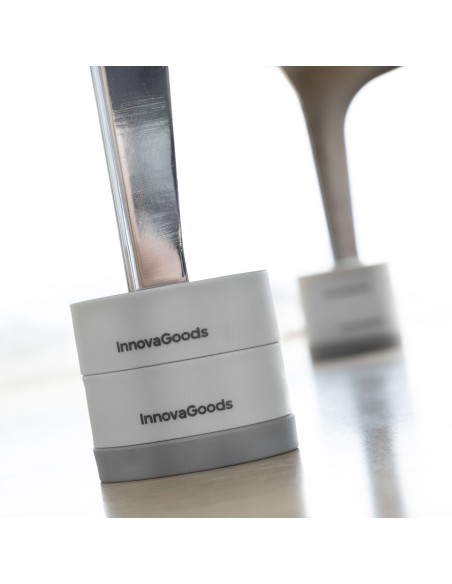Jeu de Pieds Anti-vibrations Empilables Novib InnovaGoods 4 Unités