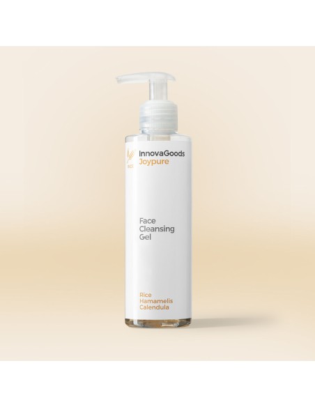 Gel nettoyant visage Rice Joypure InnovaGoods 200 ml