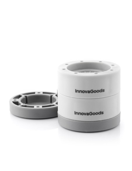 Jeu de Pieds Anti-vibrations Empilables Novib InnovaGoods 4 Unités