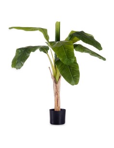 Plante décorative Ibergarden BRS-ADI167 Plastique Câble de fer Bananière 80 x 120 x 80 cm