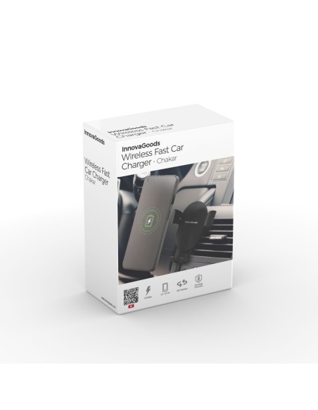 Support de Charge Rapide Sans Fil pour Voiture Chakar InnovaGoods