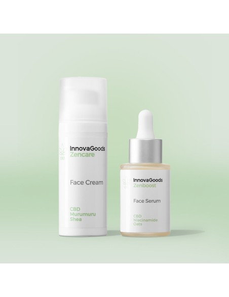 Pack Duo Hydratation Visage CBD InnovaGoods