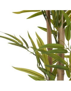Plante décorative Ibergarden BRS-ADD154 Plastique Câble de fer Bambou 70 x 120 x 70 cm 2