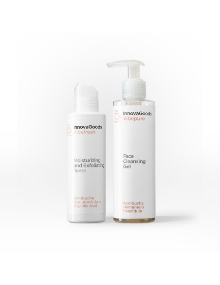 Pack Duo Nettoyage Visage Kombucha InnovaGoods