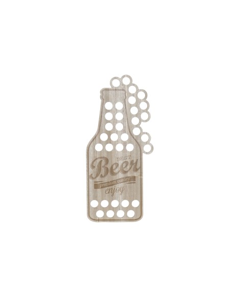Décoration murale DKD Home Decor MDF Bière (25 x 1 x 55 cm)