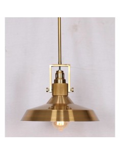 Suspension DKD Home Decor Noir Doré Métal 50 W (2 Unités) 2