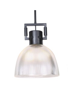 Suspension DKD Home Decor Noir Argenté Métal Verre 25,4 x 25,4 x 35,5 cm (2 Unités) 2