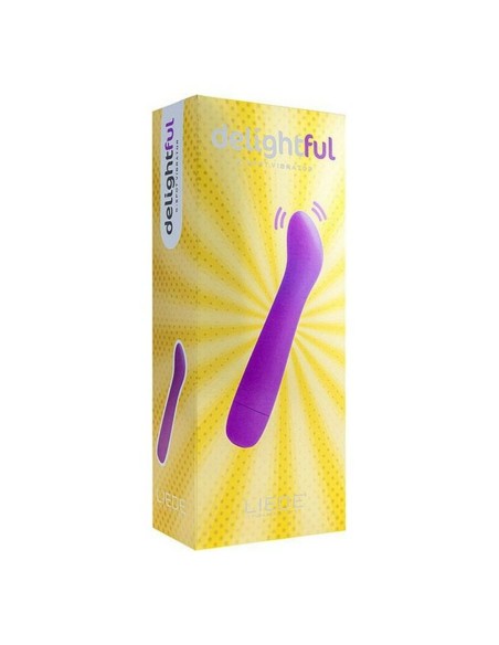 Vibromasseur Liebe Delightful Violet 15 cm Ø 3,4 cm