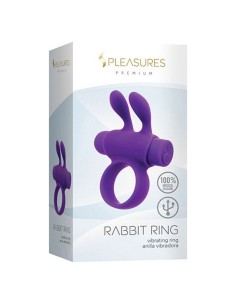 Anneau Pénis S Pleasures Rabbit Pourpre 2