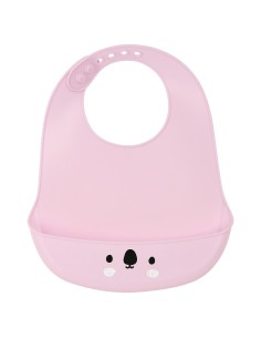 Bavoir Safta M922 Gris Rose Silicone 21 x 26 x 2 cm (21 x 2 x 26 cm)