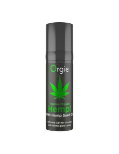 Gel Stimulant Orgie Hemp! Intense Orgasm 15 ml 30 ml