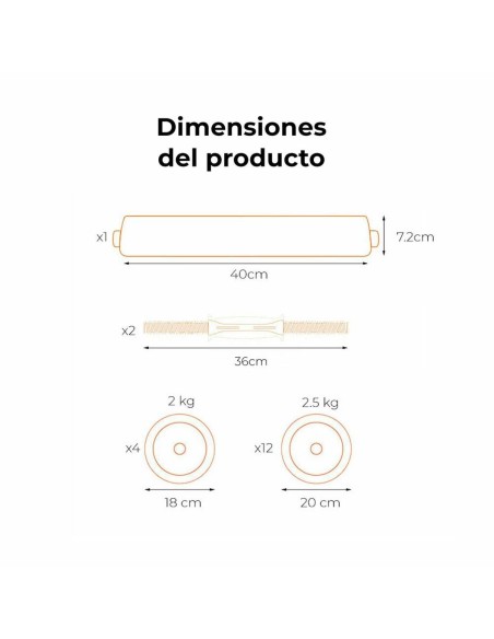 Haltères Xiaomi FED V2 40Kg