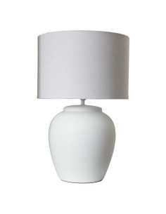 Lampe de bureau DKD Home Decor Blanc Porcelaine 25 W 50 W 220 V 38 x 38 x 58 cm