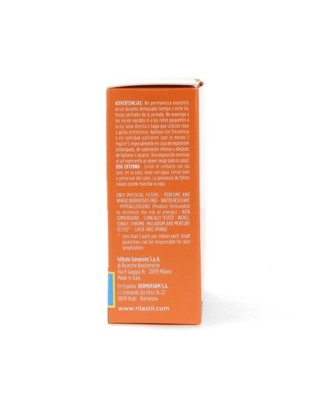 Poudres Compactes de Bronzage Rilastil Sun System Doré 10 g