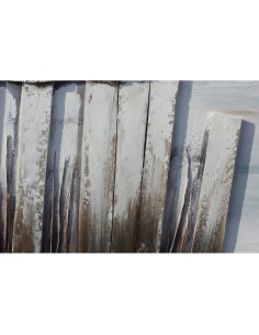 Cadre DKD Home Decor Plage méditerranéen (90 x 2,5 x 60 cm) (2 Unités) 2