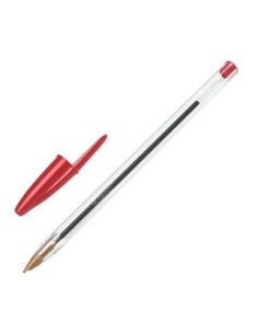 Crayon Bic Cristal Original Rouge 0,32 mm (50 Unités) 2