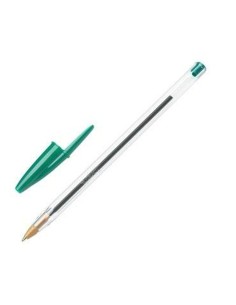 Crayon Bic Cristal Original Vert 0,32 mm (50 Unités) 2