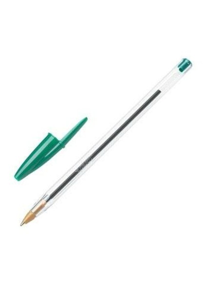 Crayon Bic Cristal Original Vert 0,32 mm (50 Unités)