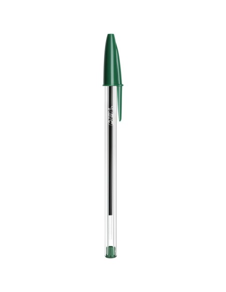 Crayon Bic Cristal Original Vert 0,32 mm (50 Unités)
