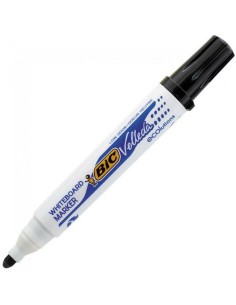 marqueur craie liquide Bic Velleda Ecolutions 1701 Noir (12 Pièces)