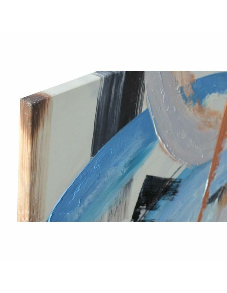 Cadre DKD Home Decor 100 x 2,5 x 100 cm 100 x 2,8 x 100 cm Abstrait Moderne (2 Unités)