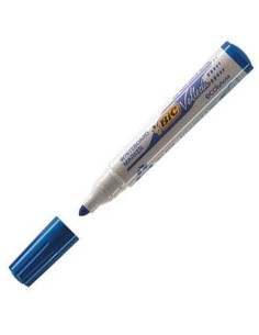 marqueur craie liquide Bic Velleda Ecolutions 1701 Bleu (12 Pièces)