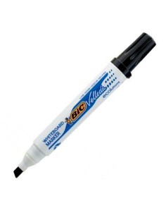 marqueur craie liquide Bic Velleda 1751 Noir (12 Pièces)