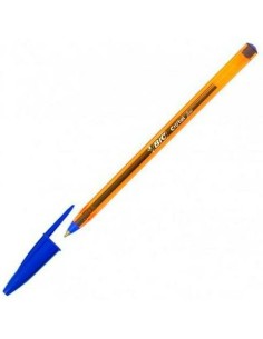 Crayon Bic Cristal Fine Bleu 0,3 mm 50 Pièces