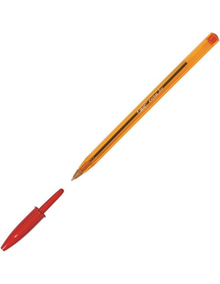 Crayon Bic Cristal Fine Rouge 0,3 mm 50 Pièces
