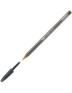 Crayon Bic Cristal Large Noir 0,42 mm 50 Pièces