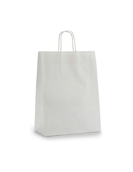 Sac en papier Pincello 32412 Blanc 32 X 12 X 50 cm (25 Unités)